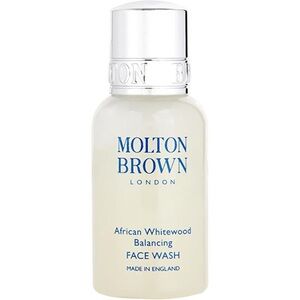 MOLTON BROWN. AFRICAN WHITEWOOD. BALANCING FACE WASH 30ML. Travel size